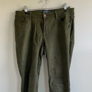Old Navy Rockstar pants, mid rise, size 10, green
